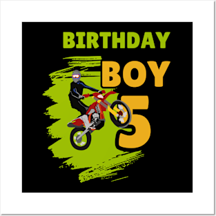 5th birthday boy Posters and Art